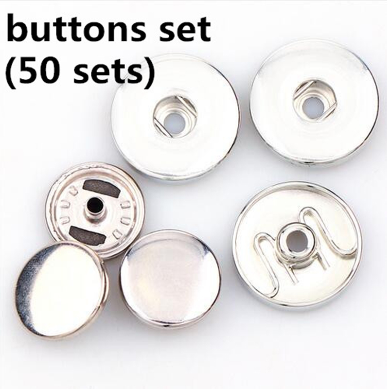 Snap Fastener Setter - 50 sets 12mm/18mm drukknopjes-set voor drukknopjes