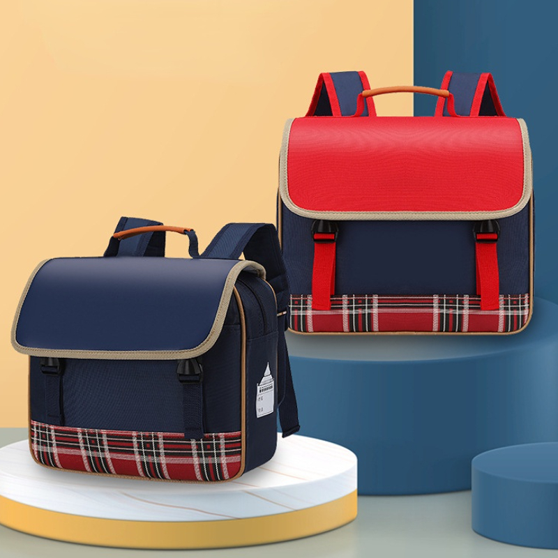 Leather Work Backpack - Kinderen Baby Horizontale Basisschoolleerlingen Britse Rugzakken