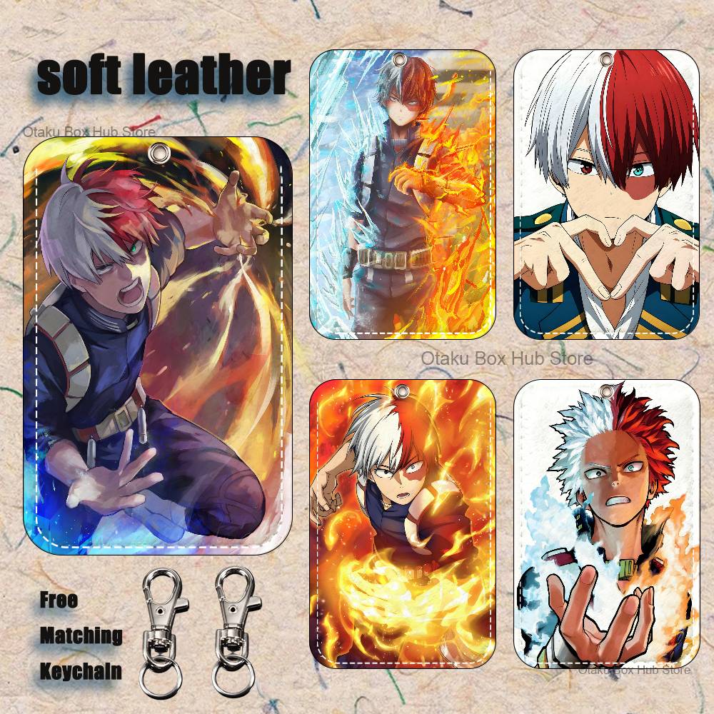 Leather Work In My Area - Mijn H-Hero Todoroki sleutelhanger voor bank,