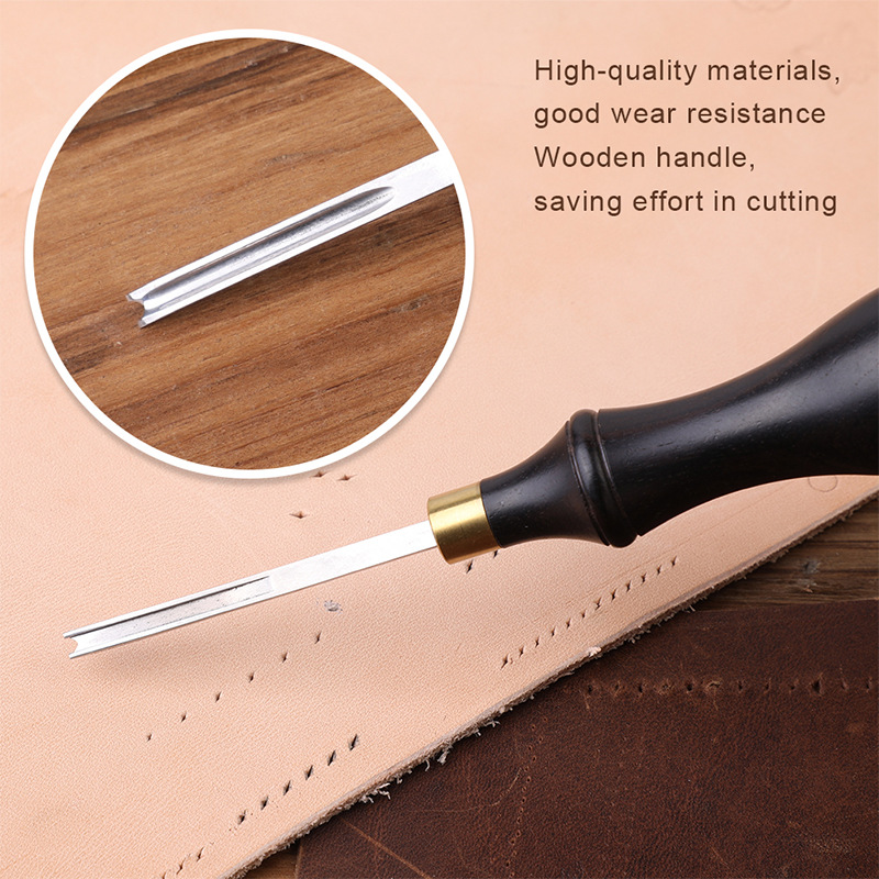 Leatherwork Edge Beveler - 1-5 Lederen Kantafschuiner Professioneel Kantafwerkingstool Handgemaakt