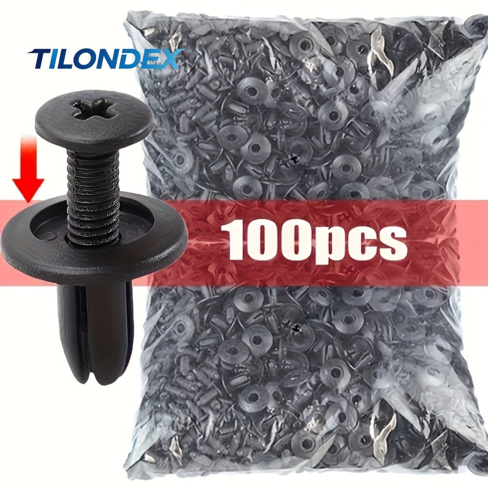 Snap Fastener Setter - TILONDEX 100-delige auto-bevestigingsclips set, deur- en
