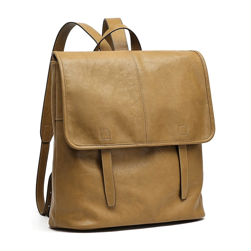 2026 Nieuwe Lederen Verticale  - Leather Work Backpack recensie en prijs
