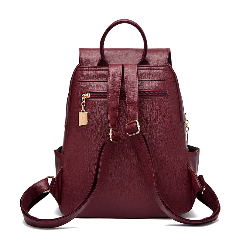 2026 NIEUWE dames hoge kwalite - Leather Work Backpack recensie en prijs