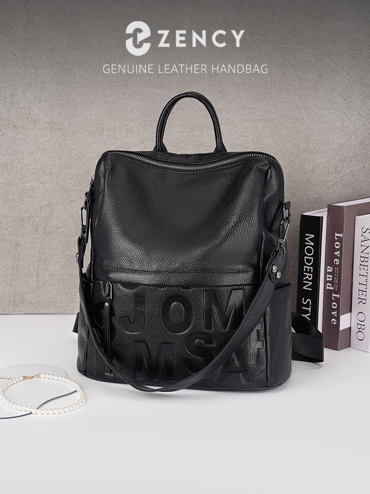 Zency Premium Echt Lederen Rug - Leather Work Backpack recensie en prijs