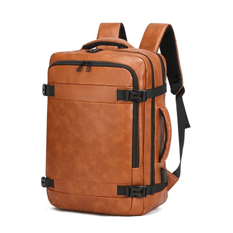 2027 NIEUWE Mannen Rugzak PU L - Leather Work Backpack recensie en prijs