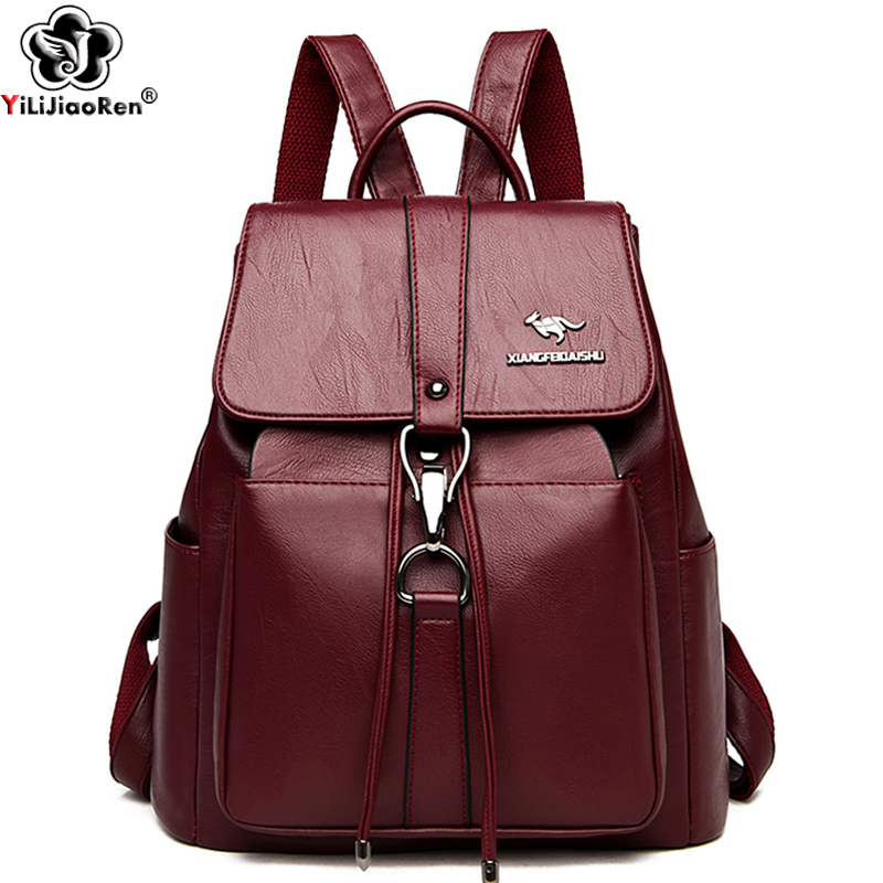 Anti-diefstal rugzak dames sch - Leather Work Backpack recensie en prijs