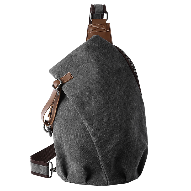 MTE ELAN Retro canvas slingbag - Leather Work Backpack recensie en prijs