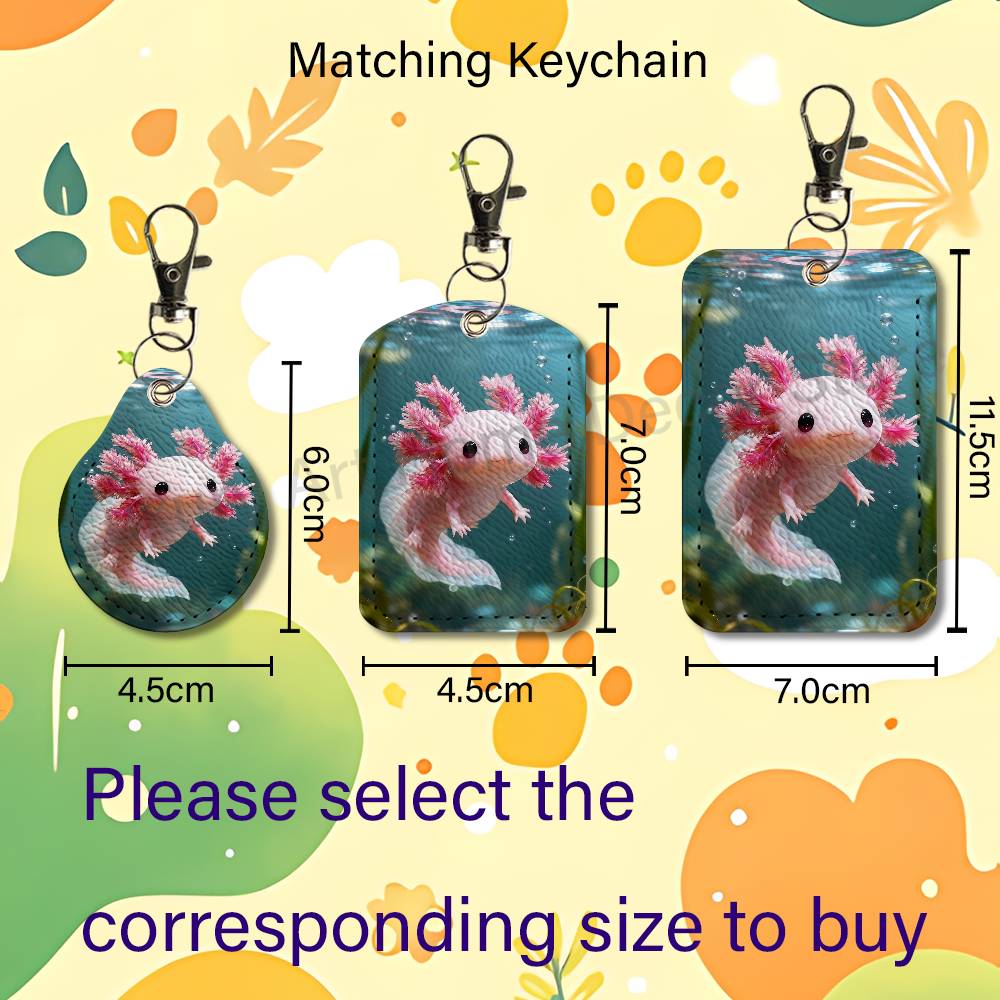Leuke roze A-Axolotl cartoonho - Leather Working recensie en prijs