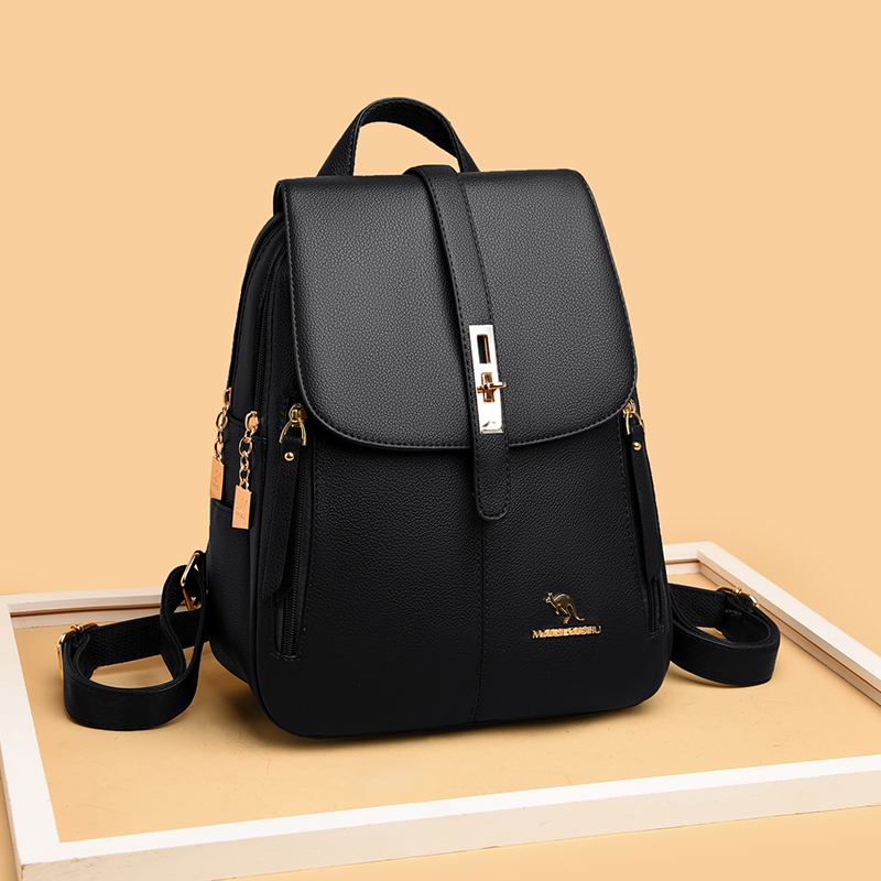 Luxe Vrouwen Lederen Rugzakken - Leather Work Backpack recensie en prijs
