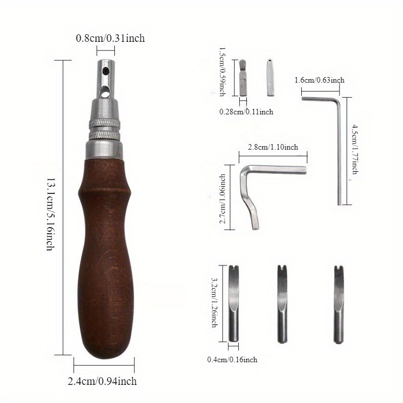 7-in-1 Pro verstelbare lederen - Leatherwork Edge Beveler recensie en prijs