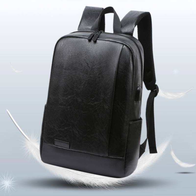 Heren modieuze rugzak PU leder - Leather Work Backpack recensie en prijs