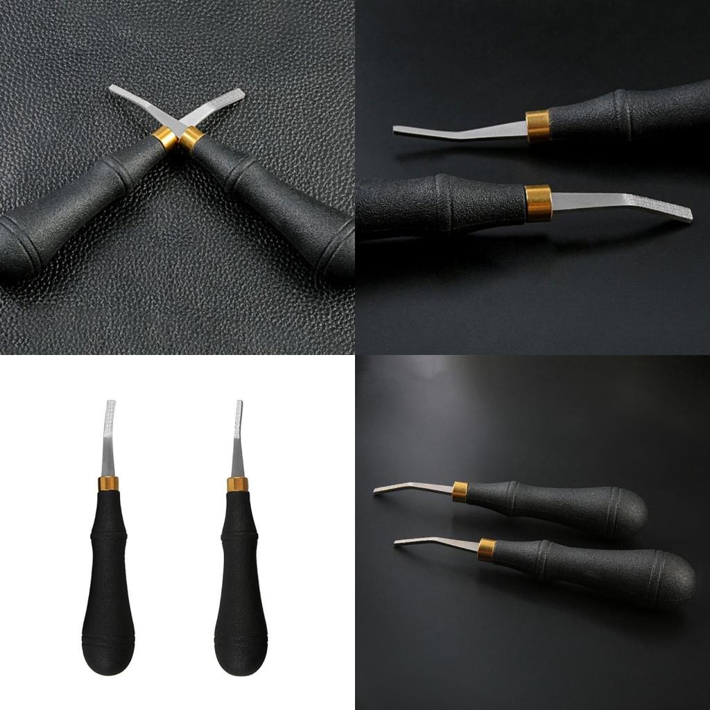 Lederen rand knelelaar gereeds - Leatherwork Edge Beveler recensie en prijs