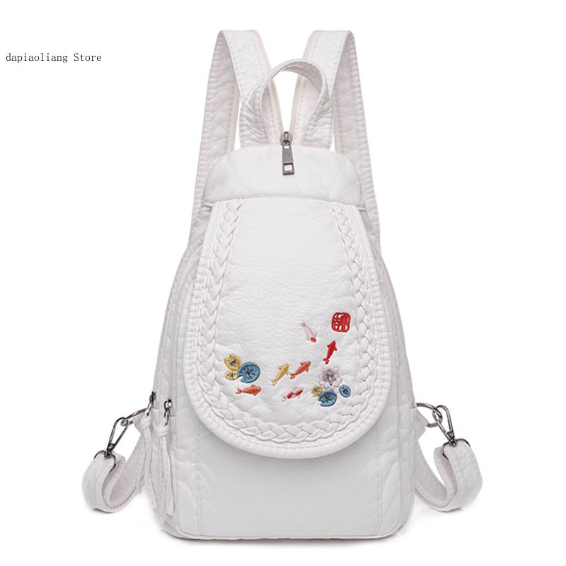 Vrouwen Kleine Borst Tassen Mo - Leather Work Backpack recensie en prijs