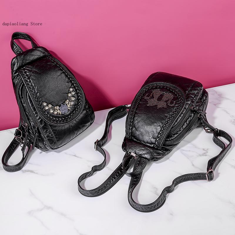 Vrouwen Kleine Borst Tassen Mo - Leather Work Backpack recensie en prijs