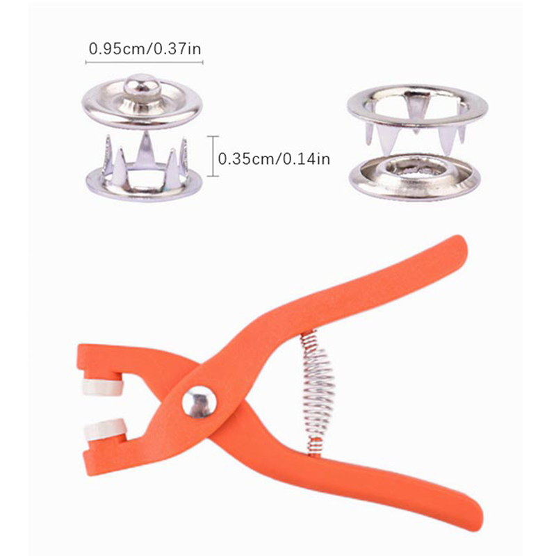 50/100 STUKS Tanggereedschap M - Snap Fastener Setter recensie en prijs