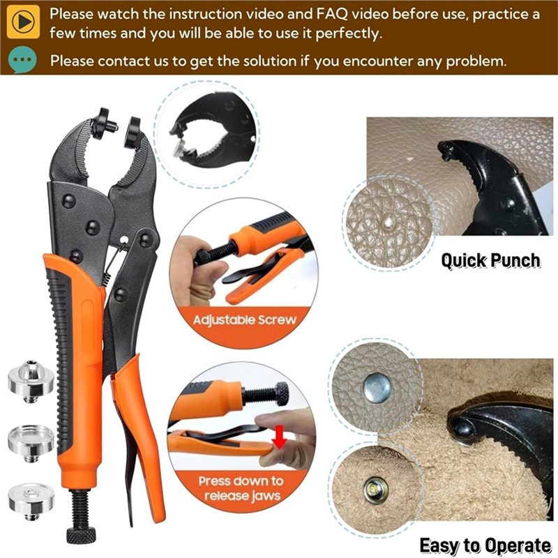 [A93Z!】 Heavy Duty gereedschap - Snap Fastener Setter recensie en prijs